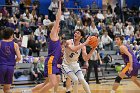 MBBall vs Emerson  Wheaton College Men's Basketball vs Emerson College is the first round of the NEWMAC Basketball Championships. - Photo By: KEITH NORDSTROM : Wheaton, basketball, NEWMAC MBBall2024